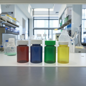 工場直送 白色 120cc 150cc 青色 空の錠剤 生分解性 薬瓶 薬用 - Product Image 1