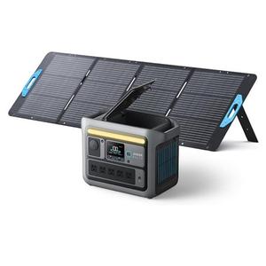 Anker <b>Solar</b> <b>Generator</b> with Foldable and Digital Display for Outdoor Power Supply - Product Image 3