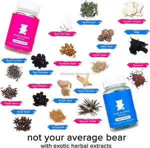 OMTKホットセールBearvana Gummies戦利品Gummies Breast Gummies Vegan Dietary Supplement