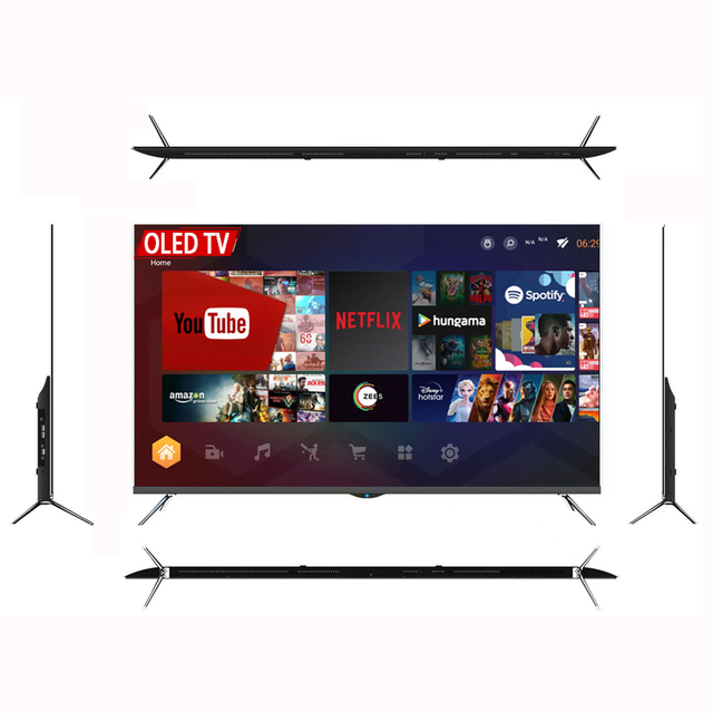 OLED 4K UHD Smart WiFi TV 43 Inch High LED Black OEM LED Supports Digital Signal System UHD OLED TV