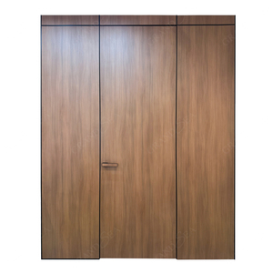 新発売 防水加工済み ポリッシュパネルプレハング モダンデザイン インテリアルーム用複合材ドバイUAE木製ドア（住宅用） - Product Image 2