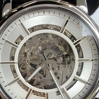 Montre automatique pour homme, neuve, tendance, avec mouvement japonais de haute qualité, bracelet en acier inoxydable, affichage à aiguilles.