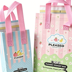 Bolsas Térmicas Desechables para Llevar Comida, Bolsas Refrigerantes para Almuerzo, Bolsa Refrigerante para Alimentos, No Tejida - Product Image 2