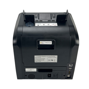 Contador <span class=keywords><strong>de</strong></span> Billetes con Pantalla Táctil Completa <span class=keywords><strong>de</strong></span> 7.84 Pulgadas, Doble CIS, Clasificador <span class=keywords><strong>de</strong></span> Monedas Múltiples, Detector <span class=keywords><strong>de</strong></span> Billetes Falsos con Impresora Integrada - Product Image 4