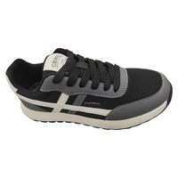 Chaussures de course décontractées tendance pour hommes, semelle amortissante, maille respirante, doublure en tricot, chaussures de marche pour la salle de sport