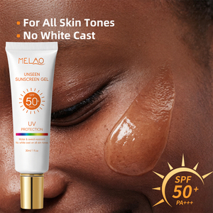 เจลกันแดดเนื้อบางเบาสำหรับผิวคล้ำ SPF50+ PA+++ ไม่ทำให้ผิวเหลือง ติดทนน้ำ ใช้ร่วมกับเครื่องสำอางได้ 30 มล. - Product Image 1