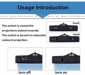 Pochette de téléphone portable étanche IPX-8 en PVC fluorescent, sensible au toucher, 19x10.8cm, pour la natation, pour téléphones jusqu'à 7.2 pouces, vente en gros usine - Product Image 5