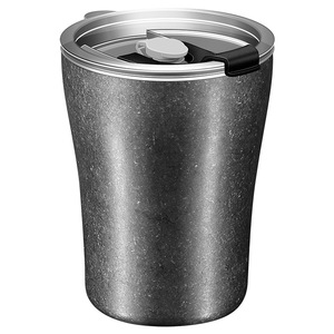 Gobelet isotherme en acier inoxydable 304 avec couvercle, tasse à café de voyage - Product Image 1