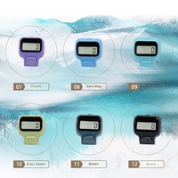 Mini compteur d'anneaux électronique avec écran LCD, dispositif portable de comptage de personnes, modèle 8017, boîtier en plastique, alimenté par piles, 10 ans de données