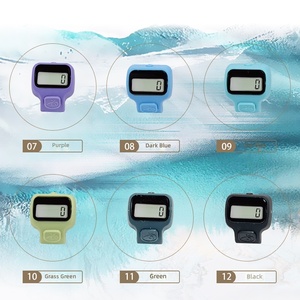 Mini compteur de personnes électronique avec écran LCD, appareil portable de comptage de personnes, modèle 8017, boîtier en plastique, alimenté par piles - Product Image 4