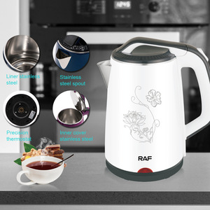 Electric Water Kettle Boiler Stainless Steel 2.5L <b>Large</b> Cordless Electric Kettle with Auto Shut-Off LED Light - Product Image 2