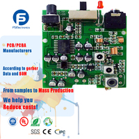 Service de fabrication électronique SMT DIP PCBA Fichier Gerber Liste de nomenclature Assemblage de circuits imprimés Fabricant OEM
