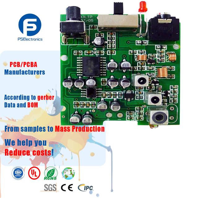 Electronic SMT DIP PCBA Manufacture Service Gerber File BOM List PCB Assembly OEM Manufacturer