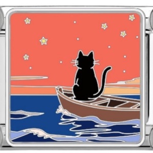 Nouveau Bracelet Modulaire en Acier Inoxydable Dly Ocean Flower Cat Sky Original, à Assemblage Libre, Polyvalent, Finement Poli, pour le Voyage - Product Image 1