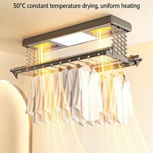 High end intelligent drying and sterilization balcony ceiling lifting multifunctional drying rack - Product Image 3