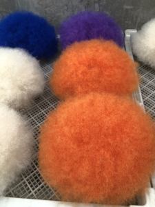 Parrucchino Afro da Uomo in Pizzo Francese, Colorato, 100% Capelli Umani, Sistema di Capelli Sintetici 8x10 Pollici - Product Image 2