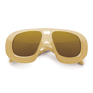 LMA Retro Fashion Luxury Designer Double Bridge <b>Large</b> <b>Frames</b> Sun Glasses Brand Oversized Custom Logo Sunglasses Men Women - Product Image 4