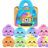 Nouvelle Peluche Enfant Mignonne en Forme de Ravioli, Peluche Squishy Ravioli pour Enfants, Cadeau Surprise