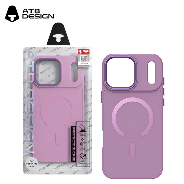 ATB Luxury TPU+PC Wireless Charge Waterproof Shockproof Phone Case for 18 Pro Max with Custom Logo