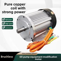 Contrôleur de moteur CC sans balais à onde carrée haute puissance 60V/72V 4000W pour kit complet de 4 pompes modifiées