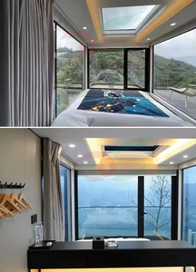 Không gian viên nang di động nhà di động khách sạn đúc sẵn nhà <span class=keywords><strong>CONTAINER</strong></span> không gian thương mại với nhà bếp và phòng ngủ - Product Image 4