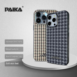 Funda Magnética de Lujo con Diseño de Pata de Gallo para <span class=keywords><strong>iPhone</strong></span> 16 15 14 13 <span class=keywords><strong>12</strong></span> Pro Max, Panel Trasero Rígido de <span class=keywords><strong>PC</strong></span>, Antigolpes, Anti-Caídas, Acabado Mate - Product Image 4