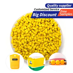 Additive masterbatch Yellow color caco3 hd filler masterbatch Factory direct sale stock