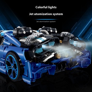Guli 10613 <span class=keywords><strong>Bugatti</strong></span> modello di auto sportiva 1:8 mattoncini educativi per ragazzi Unisex assemblaggio di giocattoli Unisex confezione regalo 3868 pz - Product Image 3