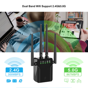 ตัวขยายสัญญาณไวไฟขายดี พร้อมพอร์ตอีเธอร์เน็ต 1200Mbps สำหรับสำนักงานและบ้าน รุ่น LGX-D92 ขยายสัญญาณไวไฟในบ้าน - Product Image 6