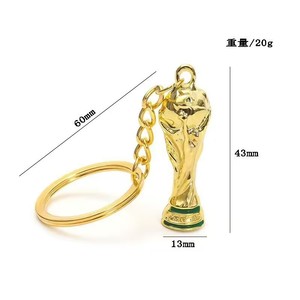 Nuevo Llavero de la Copa Mundial FIFA 2026, Trofeo de Plástico con Balón, Regalo para Fanáticos, Recuerdo - Product Image 4