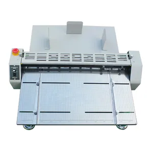 Small Desktop Electric Creasing Perforating Machine with Manual Paper Feeding