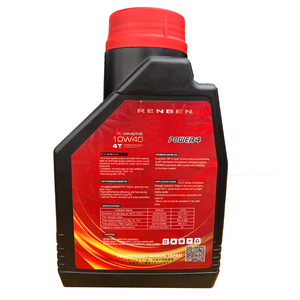 Lubricantes Para Motos 0.8L <span class=keywords><strong>10W40</strong></span> Totalmente sintético Para el paquete de aditivos de aceite de motocicleta Aceite rojo de cuatro tiempos Aceite de motor automotriz - Product Image 2