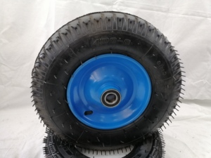 עגלת גלגל מוצק גומי צמיגי 400-8 350-8 250-4 גומי גלגלי גלגל בארו - Product Image 4