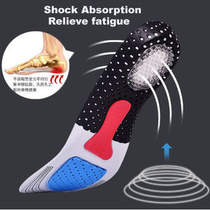Plantillas para Zapatos Deportivos con Logotipo Personalizado para Hombre y Mujer, Plantillas Ortopédicas de Gel EVA para Aumentar la Altura, Inserciones de Gel de Silicona con Absorción de Impactos - Product Image 2