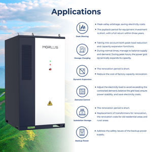 Precio de fábrica Durable 6000 Ciclos Vida útil más larga 400kW 325.6kWh LiFePO4 Gabinete de batería solar BESS para uso comercial - Product Image 6