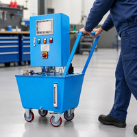 Système de lubrification à air et huile portable HSH-S01 pour la protection des roulements avec contrôle intelligent PLC, station industrielle non atomisée