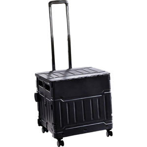 Chariot durable se pliant en plastique de chariot à provisions de style populaire extérieur de promotion pour camper - Product Image 2