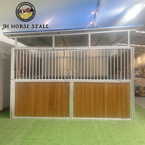 แผงเหล็กสำเร็จรูปแบบความสูงกล่องโรงนาม้าแบบทันสมัยปรับแต่งได้ - Product Image 3