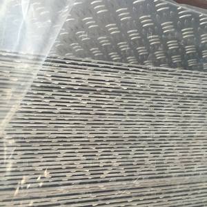 Plaque en aluminium à motif damier antidérapante 5005 5052 <span class=keywords><strong>5754</strong></span> H32, épaisseur 2,5 mm, feuilles à motif damier pour la construction, série 5000 - Product Image 6
