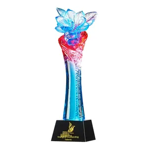 Trofeo in Cristallo Personalizzato con Incisione Gratuita, Premio in Vetro con Statua dello Zodiaco Pronto per la Spedizione - Product Image 5