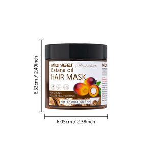 Crema Orgánica de Aceite de Argán para el Crecimiento del Cabello, Reparación con Aminoácidos, Hidratante, Suavizante, Previene la Caída del Cabello, Cabello Más Grueso para Todo Tipo de Cabello - Product Image 1