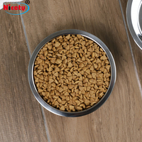 Ciotola Portatile Personalizzata di Alta Qualità in Acciaio Inox 304 per Cani e Gatti, Mangiatoia Ecologica