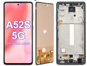 Lcd Assembly Touch Screen with Frame for samsung Galaxy A52s 5G SM-A528B A528N Lcd <strong>Display</strong> with Frame - Product Image 2
