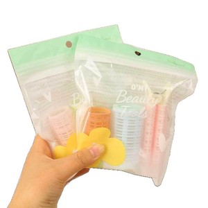 Bigoudis en plastique auto-adhésifs cylindriques sans chaleur, 21 rouleaux, 3 paquets, emballage en sachet OPP - Product Image 3