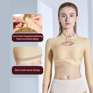 Damen Formgebende Atmungsaktive Armformer-Tops Shapewear Übergröße Push-Up BH-Stil - Product Image 1