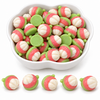 Bonbons gélifiés comestibles en forme de mangoustan 3D, saveur fruitée acidulée, bonbons halal, bonbons et confiseries personnalisés, vente en gros