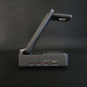 Soporte magnético multifuncional plegable de viaje universal actualizado 72W <span class=keywords><strong>7</strong></span> en 1 cargadores inalámbricos - Product Image 1