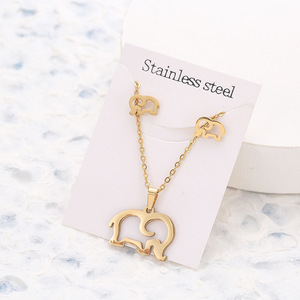 ร้านเครื่องประดับสร้อยคอสแตนเลสแบบสั่งทำแฟชั่น N2404104ขายส่ง - Product Image 3