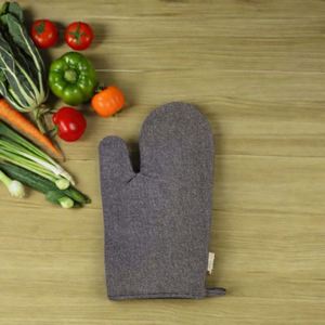 Maniques de four personnalisées en coton recyclé, résistantes à la chaleur, et protège-plats – Type de produit - Product Image 2