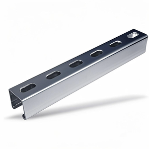 לא weldingand קידוח יוניסטט מערכת פחמן 304 נירוסטה 45 ערוץ פלדה 45 מעלות סוגר - Product Image 2